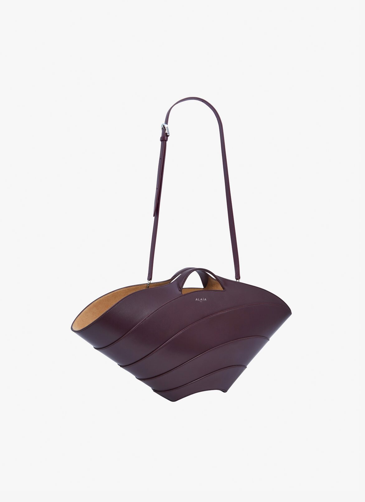 Khaima Medium bag in calfskin ALAÏA ALMANDITE KHAIMA MEDIUM BAG IN CALFSKIN